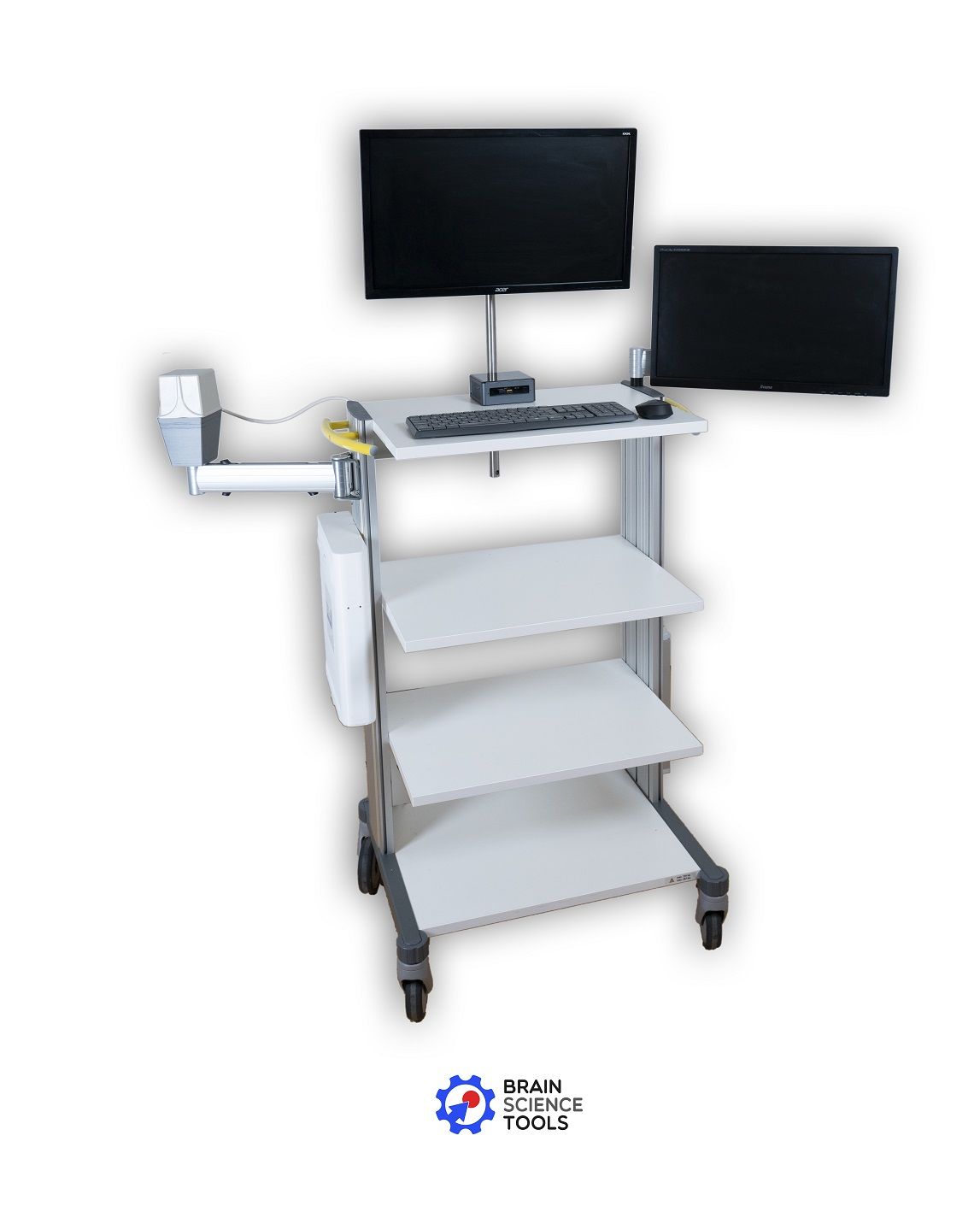 TMS trolley for transcranial magnetic stimulation